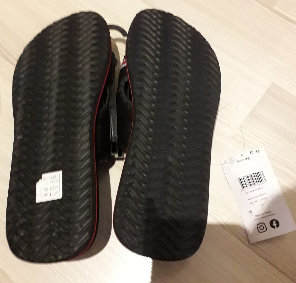 Mules sandale claquette ouverte pointure 45 neuf &eacute;tiquet&eacute; Chaussures