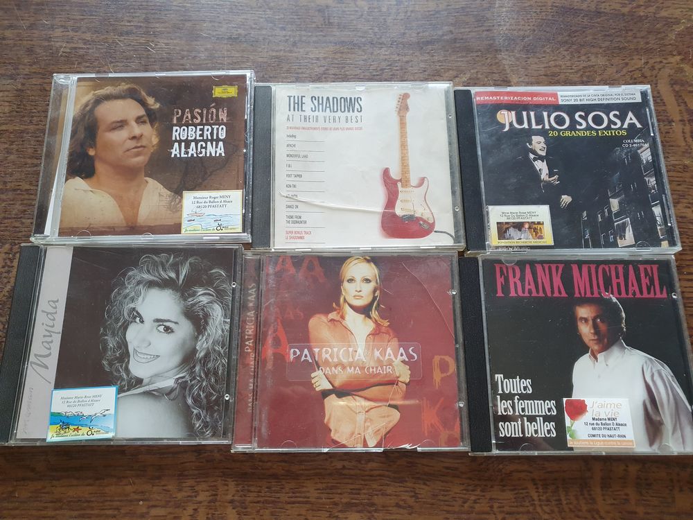 CD CD et vinyles