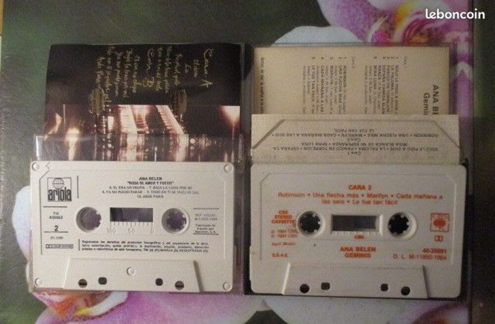 Cassettes audio Ana Belem CD et vinyles