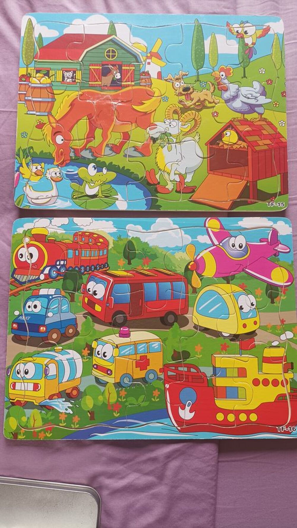 PUZZLES BOIS CARTON Jeux / jouets