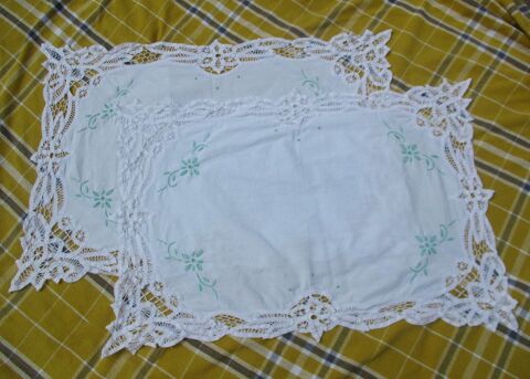 Napperon Rectangulaire en Coton : Lot de 2 6 La Fert-Alais (91)