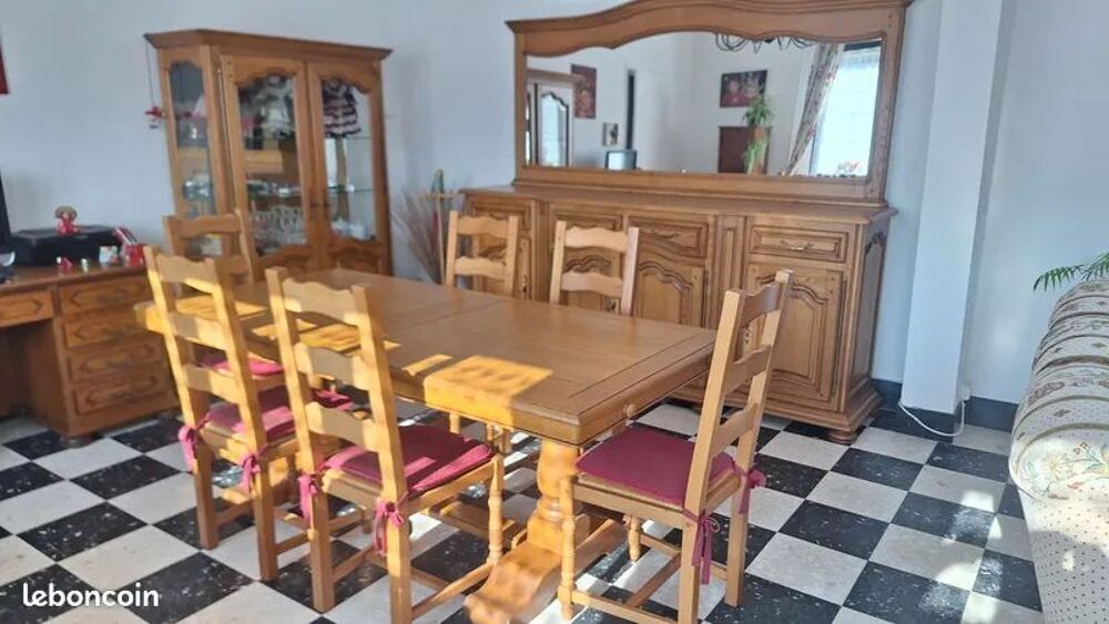 Salle &agrave; manger compl&egrave;te EXCELLENT &Eacute;TAT Meubles