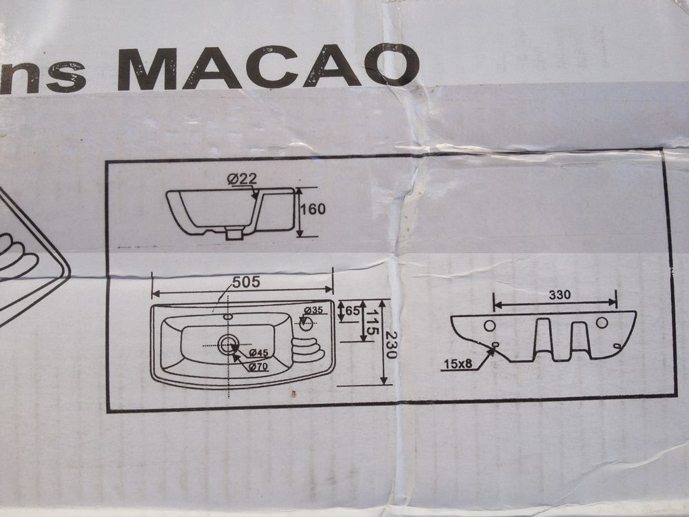 Lave mains Bricolage