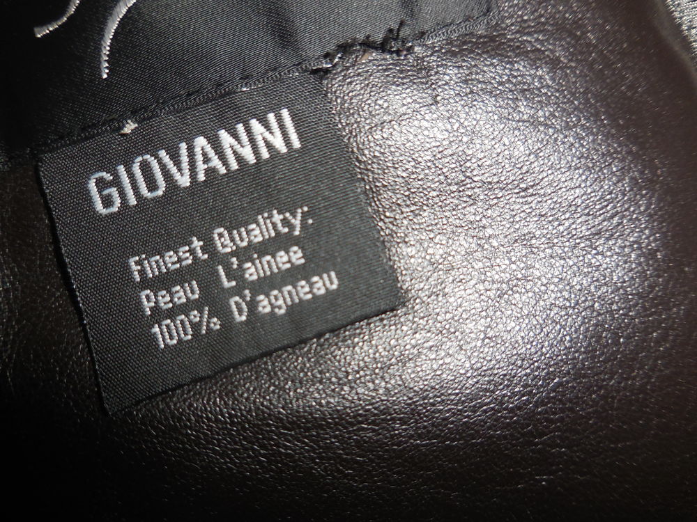 Manteau d'hiver peau marron Vêtements
