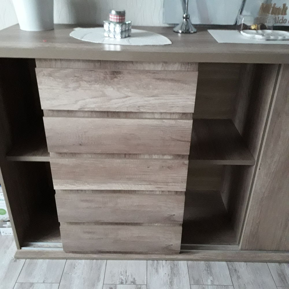 Salle &agrave; manger Design Effet Bois Vein&eacute; Meubles