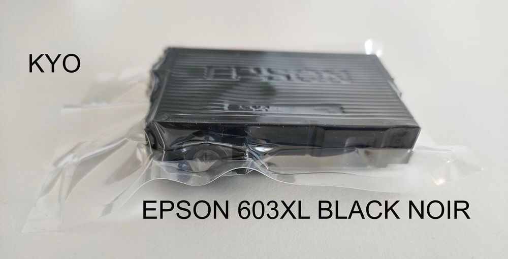 EPSON 603XL - cartouche encre Black Noir 8,9 ml C13T03A14010 Matériel informatique