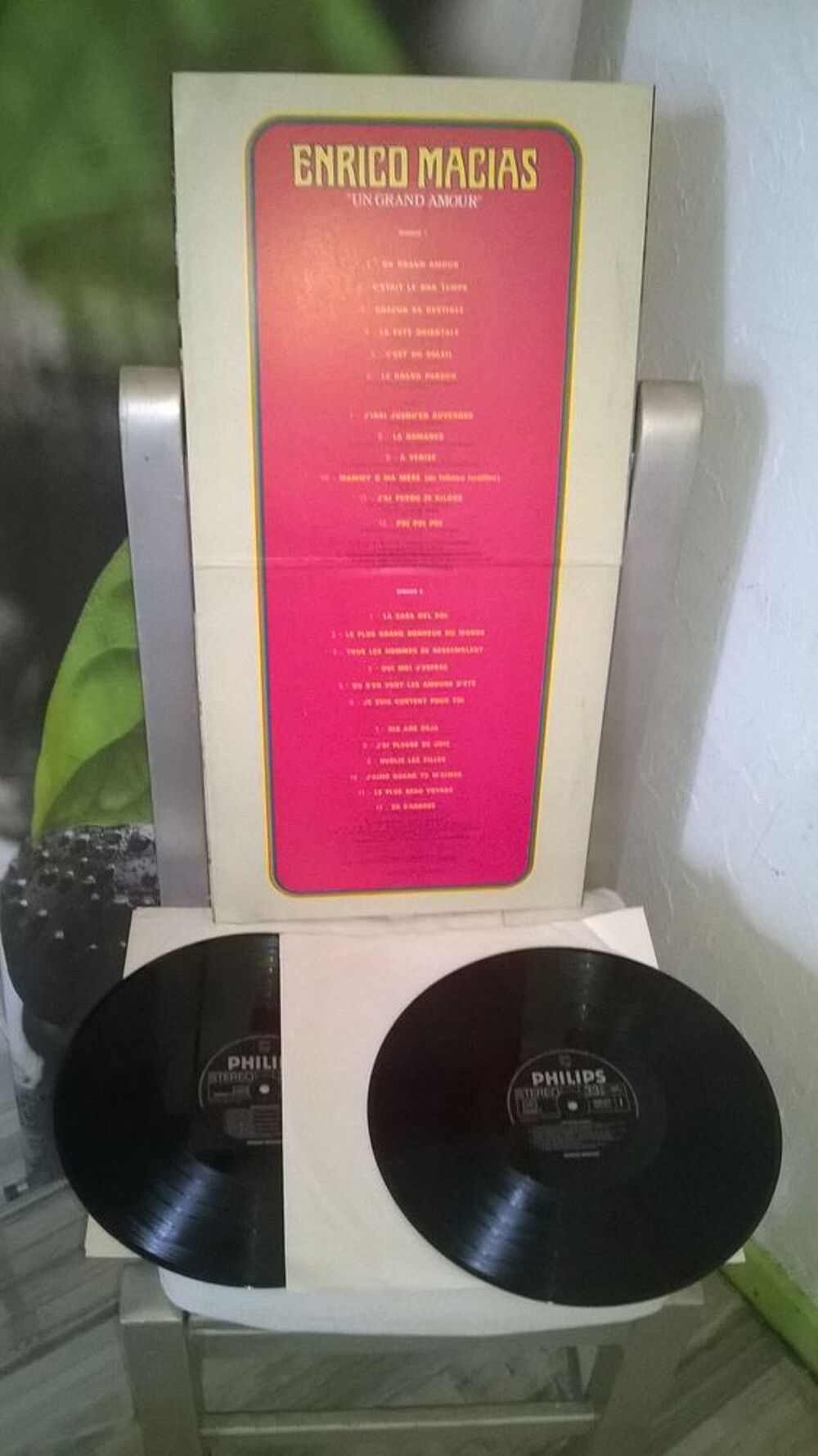 Vinyle Enrico Macias
Un grand amour
Double Album
Excellen CD et vinyles