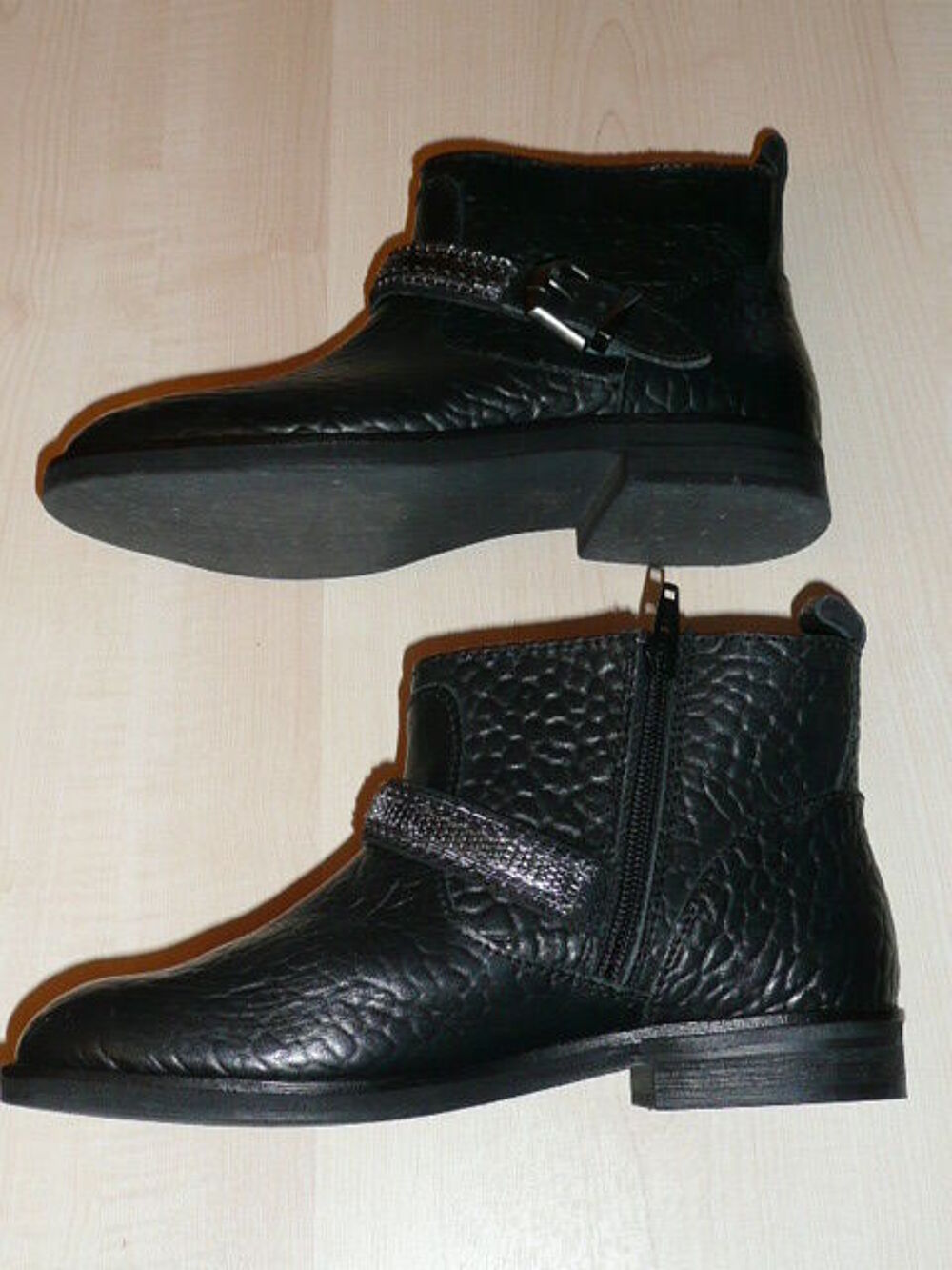 BOTTINES NOIRES PROMOD P37 Chaussures