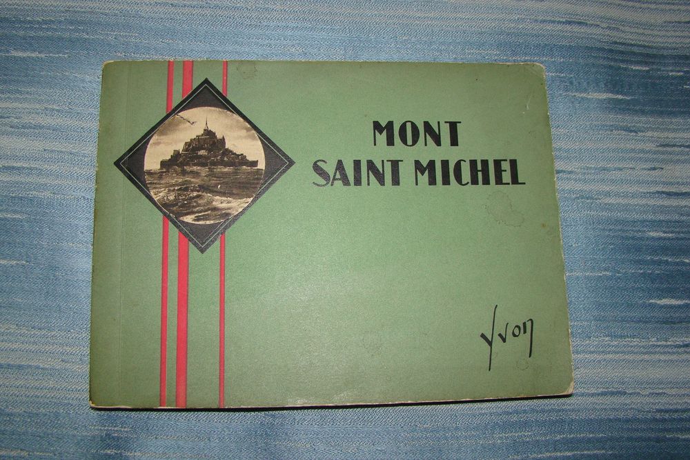 Ancien livret Mont Saint Michel - Yvon circa 1947 / 1950
