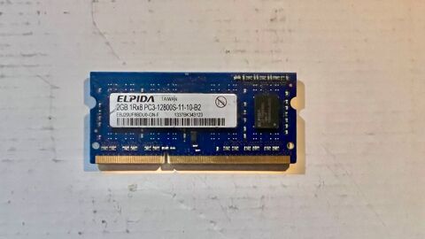 Elpida-Micron - Mémoire vive RAM 2Go DDR3L SO-DIMM - 1600MHz Vincennes (94)