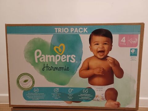 Triopack Couches PAMPERS Baby -dry et Harmonie Couche NEUVE
38 Corbeil-Essonnes (91)