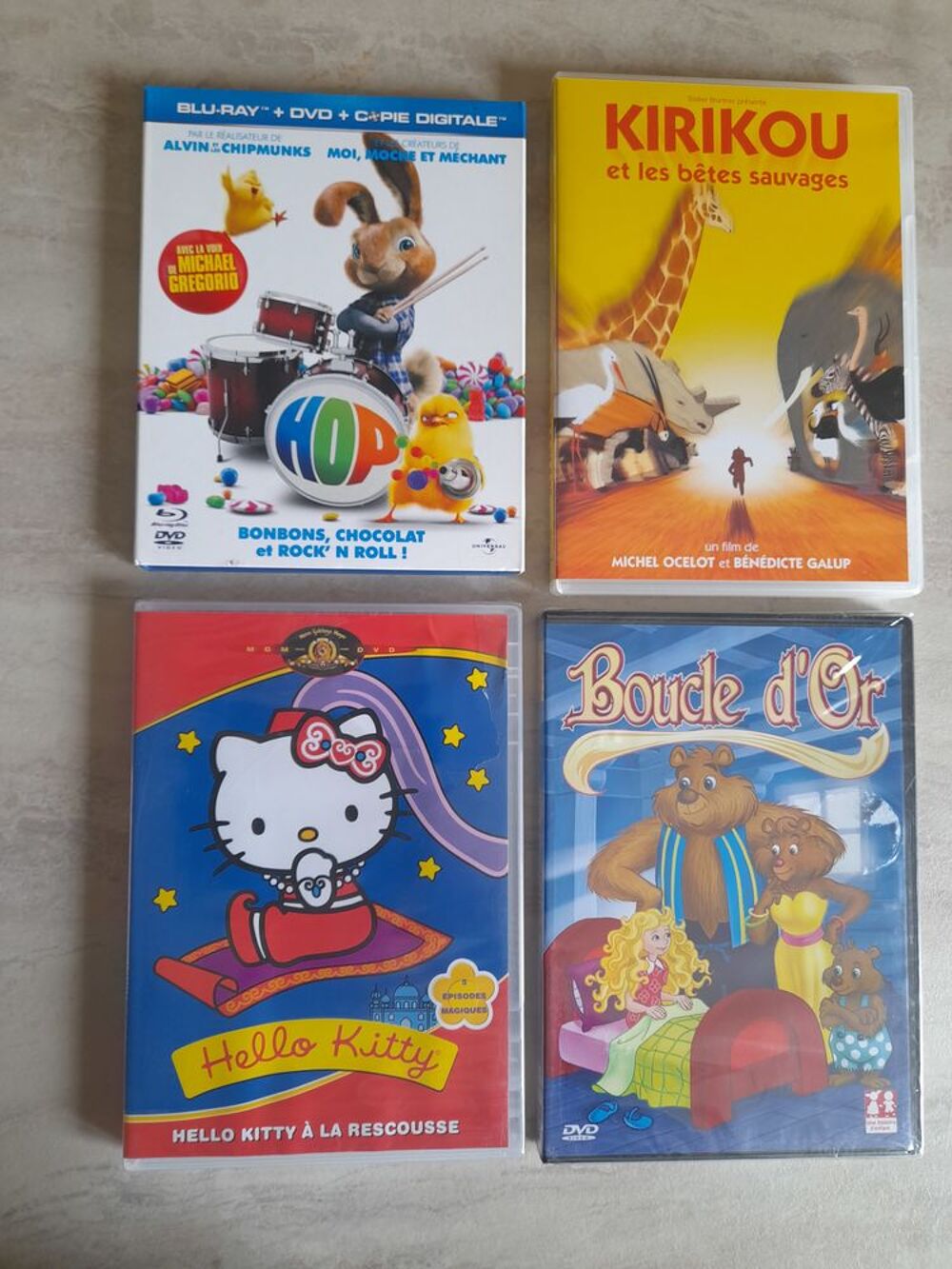 DESSINS ANIMES DVD NEUFS sous blister DVD et blu-ray