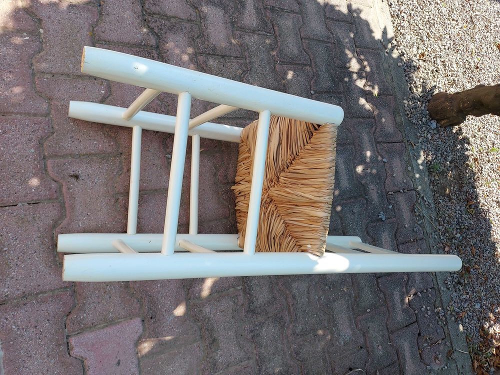 chaise assise paille Meubles