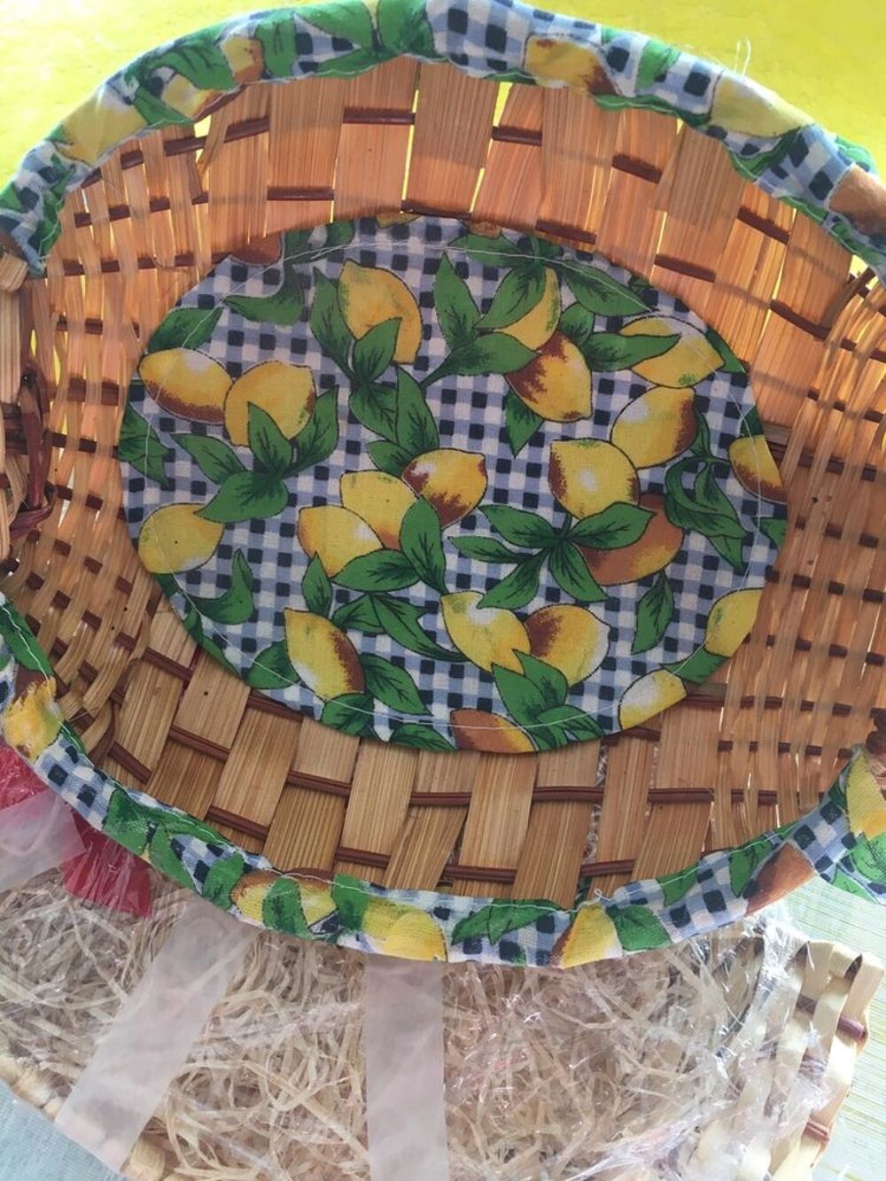 canard osier Décoration