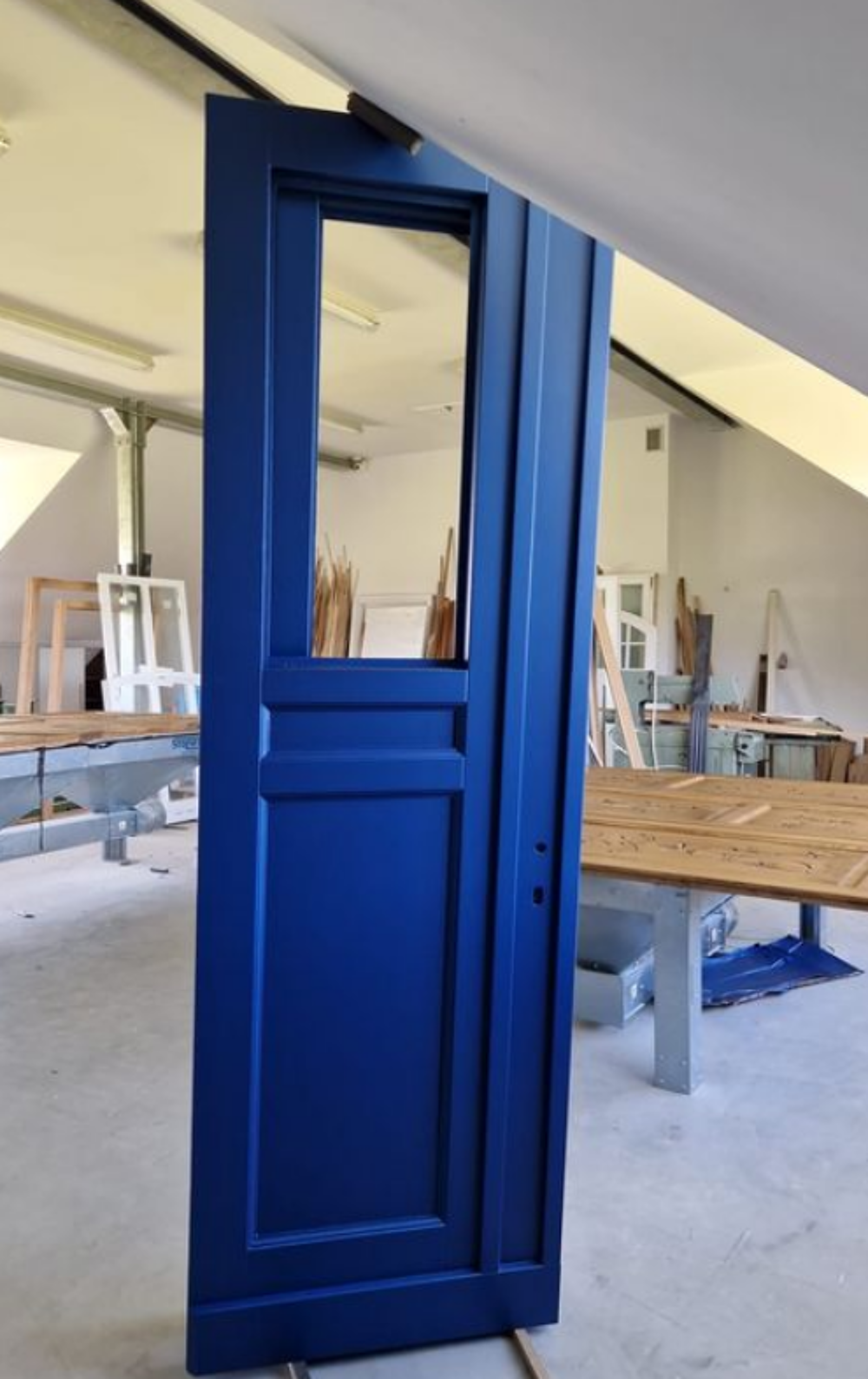  Porte d'entr&eacute;e en ch&ecirc;ne massif immeuble haussmannien Bricolage