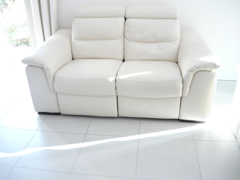 CANAPE CUIR 2 places Meubles
