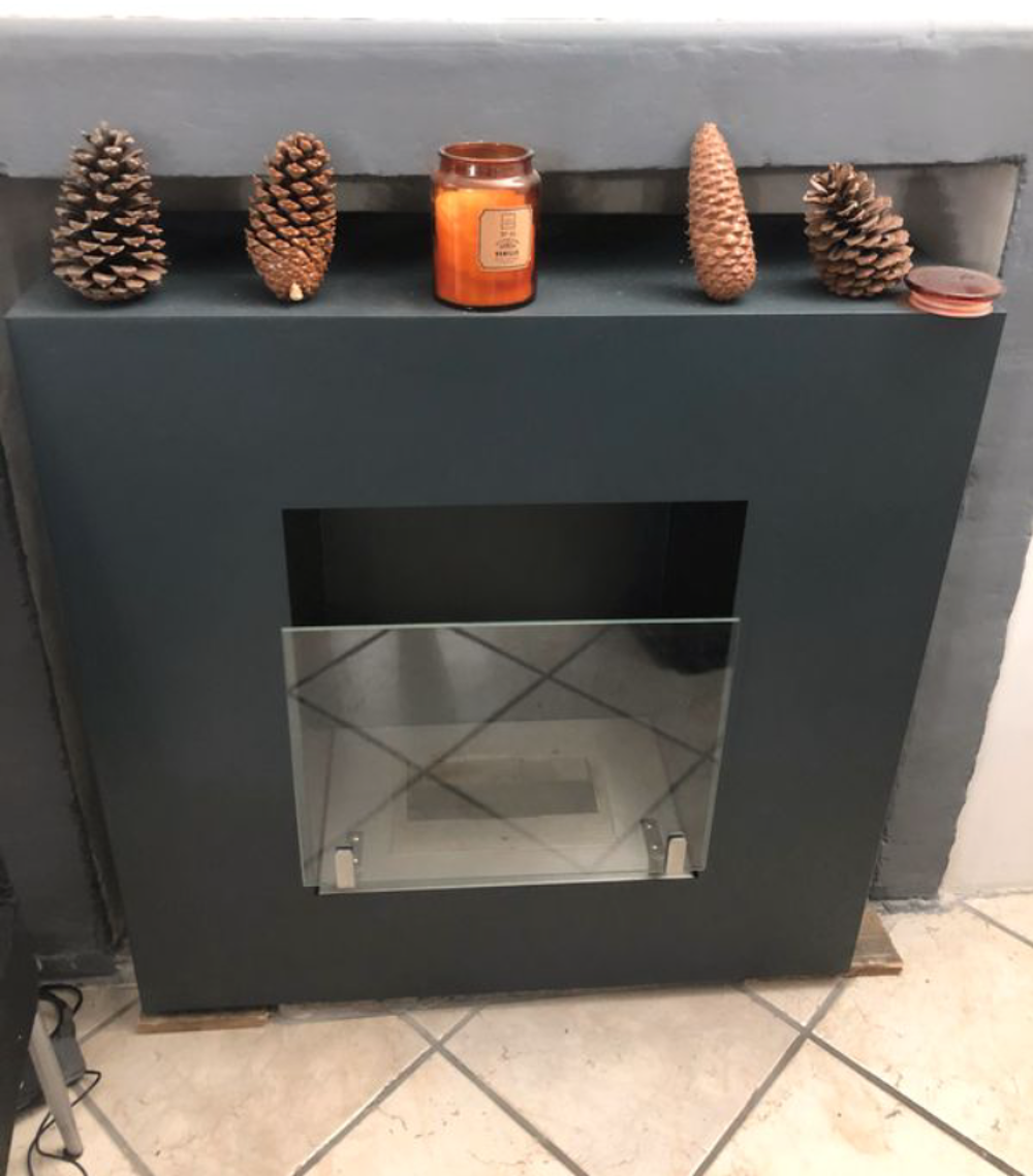 Chemin&eacute;e bio &eacute;thanol &agrave; poser Décoration