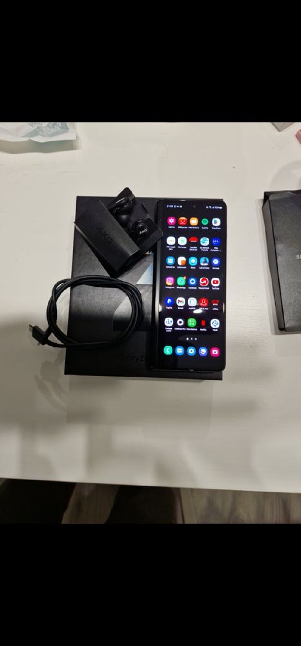  samsung Zfold 3 256gb black Téléphones et tablettes