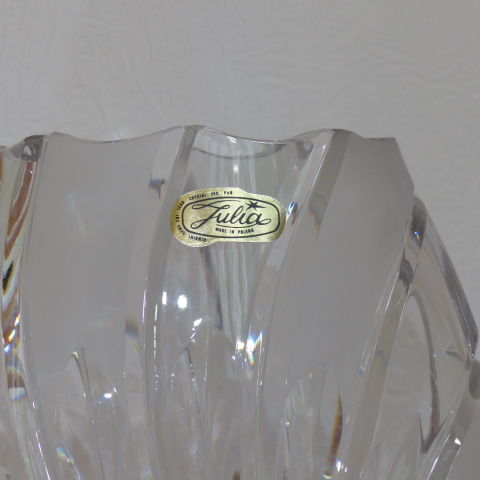 Vase en cristal (année 2000) Bouzonville (57)