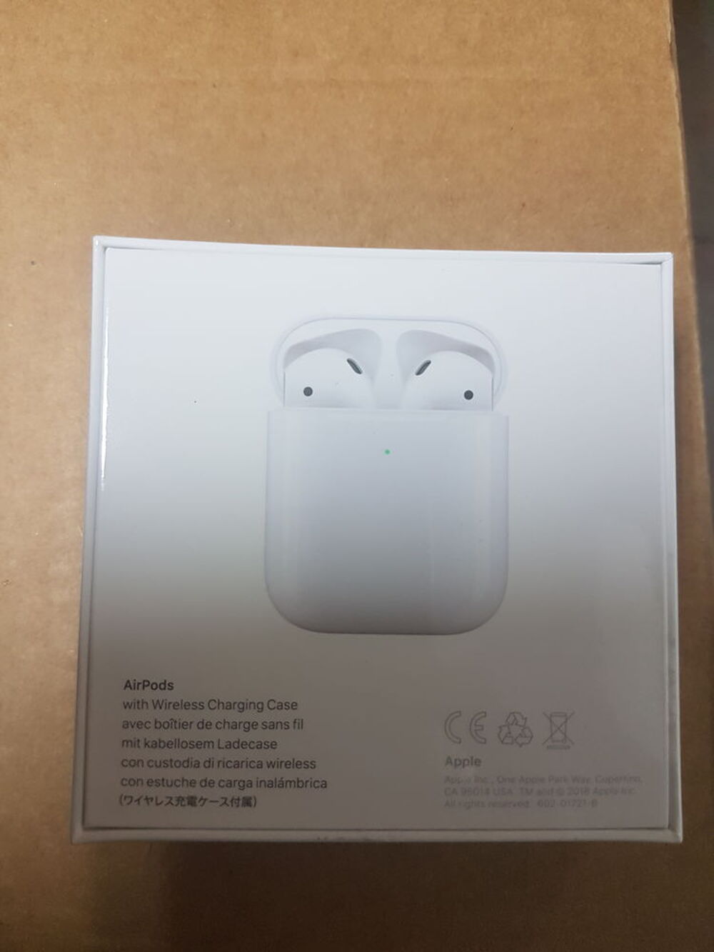Apple AirPod V2 induction Origine APPLE Ecouteurs sans fil Audio et hifi