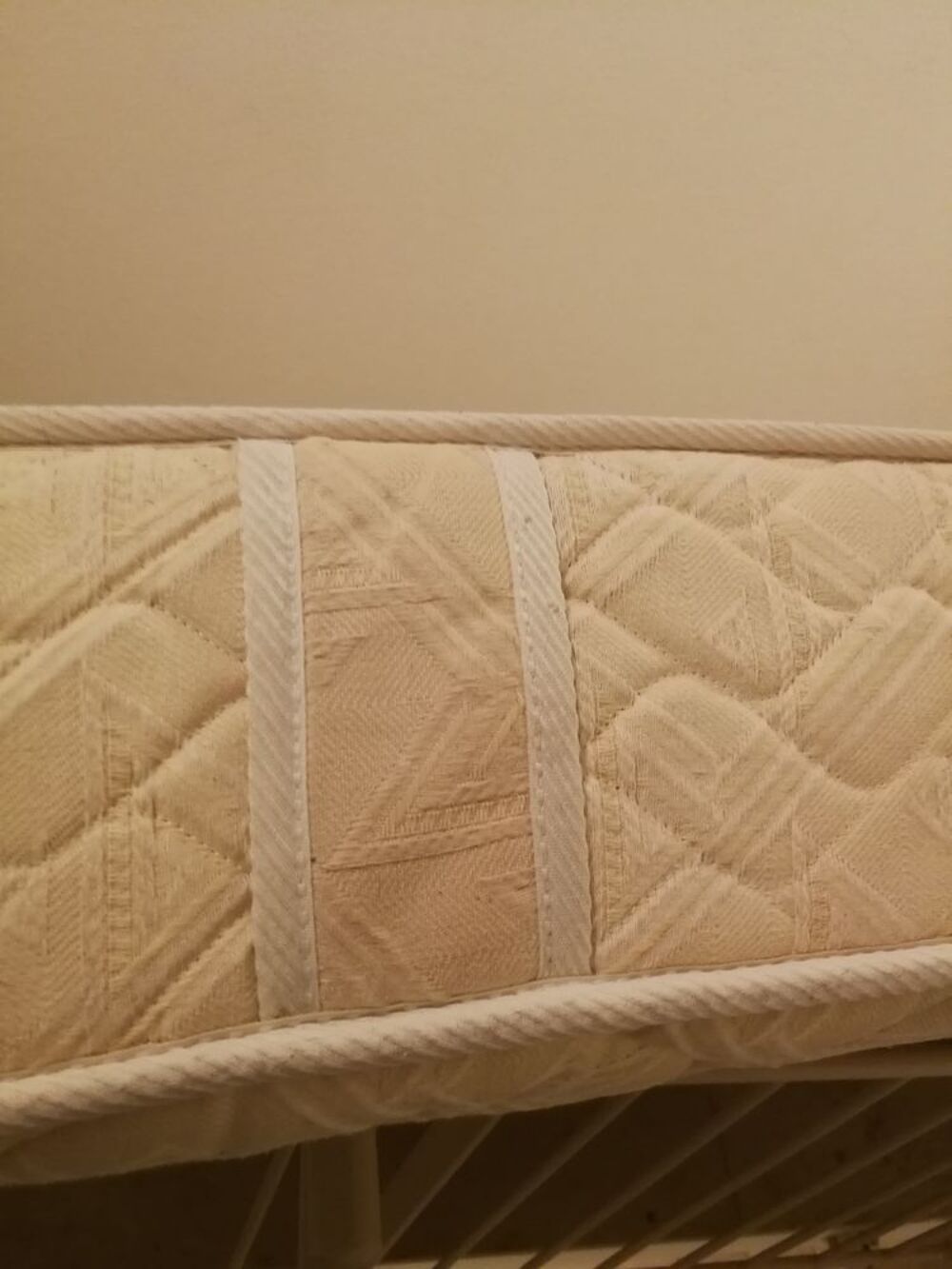 Matelas Dunlopillo en bio-laine antiacariens 140 x 190 Meubles