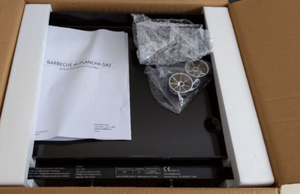 Plancha &agrave; gaz 2 br&ucirc;leurs Neuve Electroménager