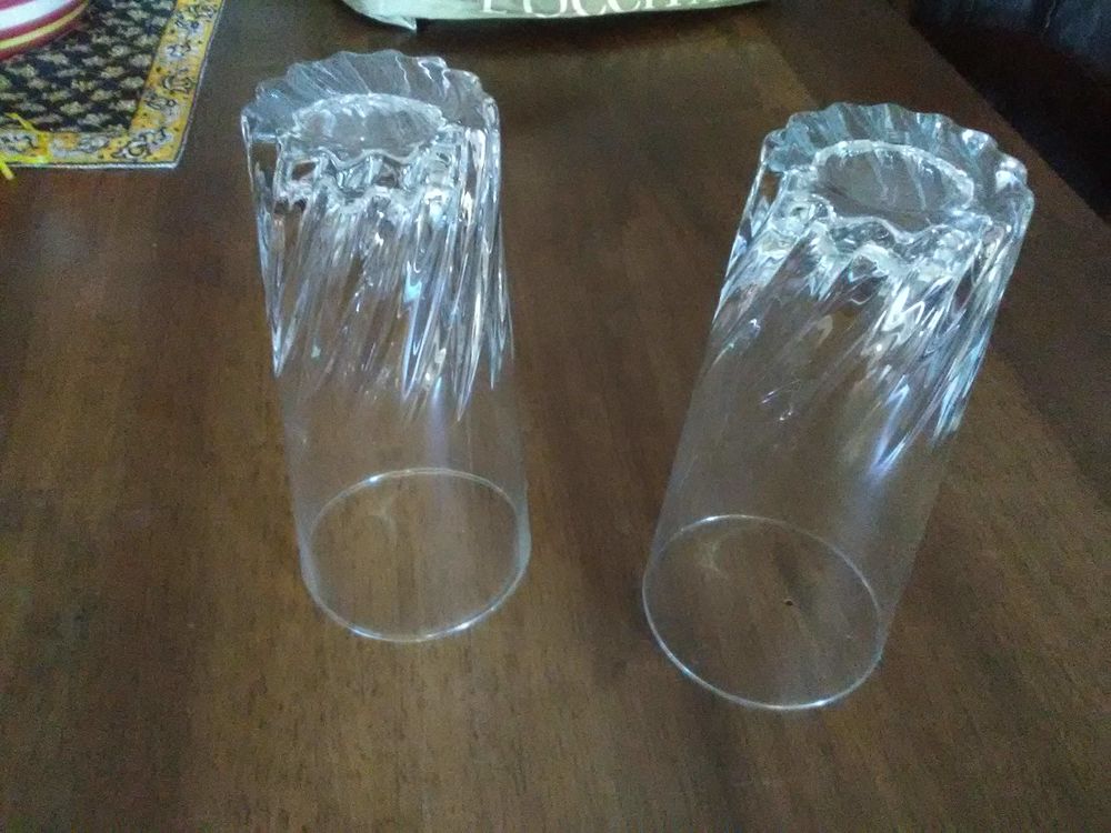 Verres (8) / le lot (ou &agrave; l'unit&eacute;) Cuisine