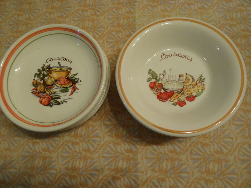 assiettes a couscous Electroménager