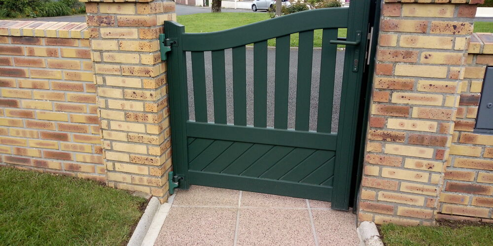 Portail aluminium Bricolage