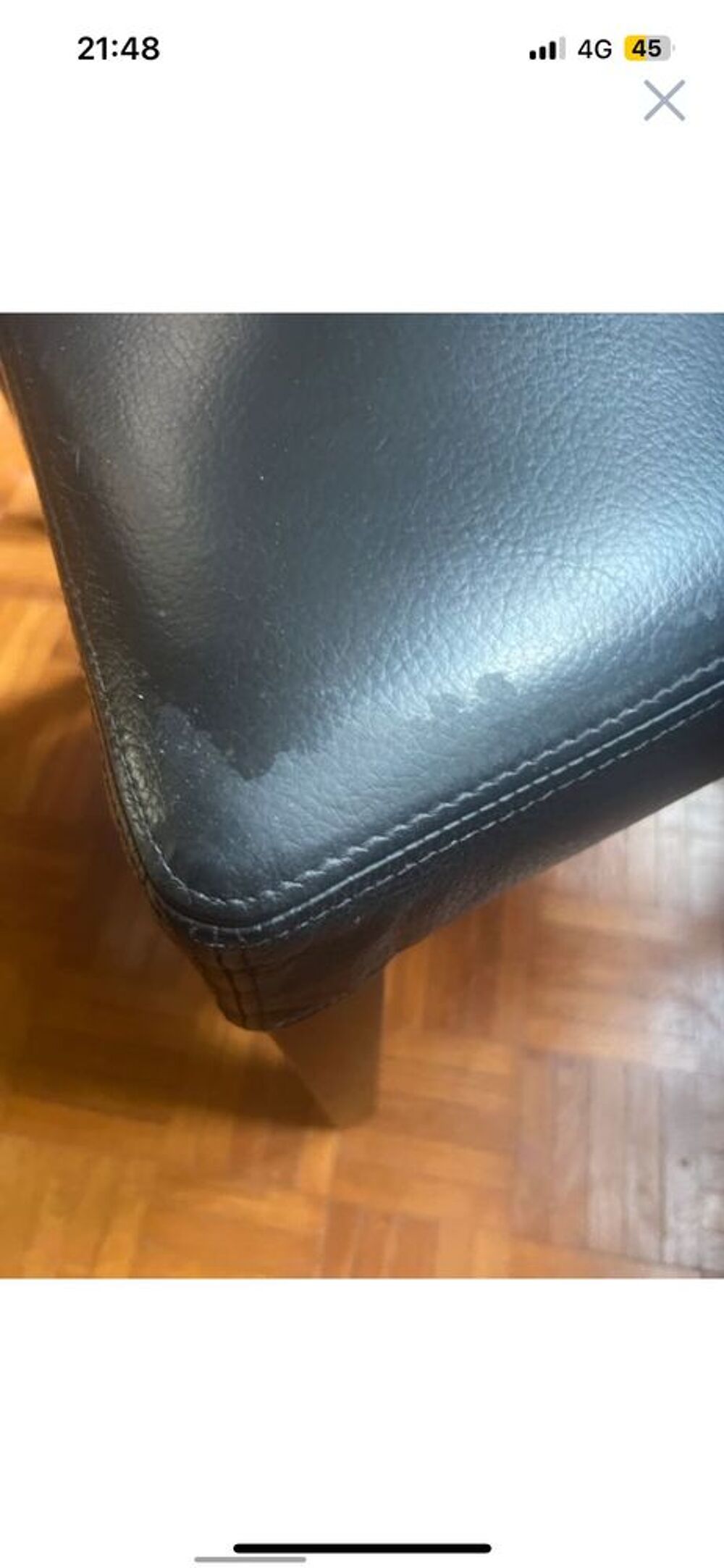 chaise en cuir IKEA Meubles