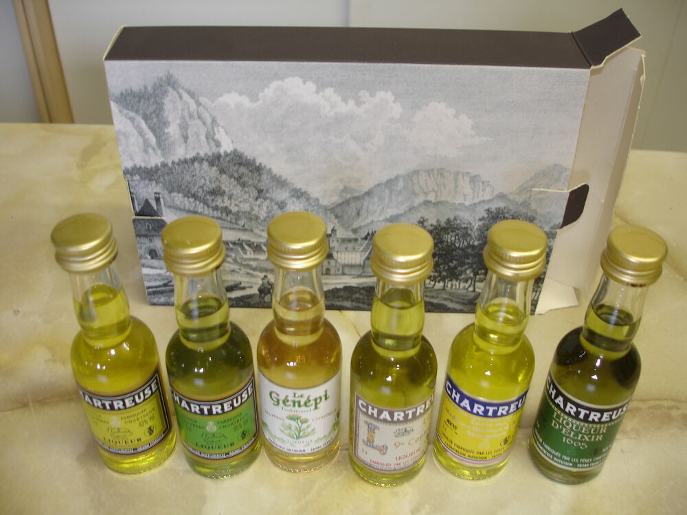 Coffret de mignonnettes CHARTREUSE 