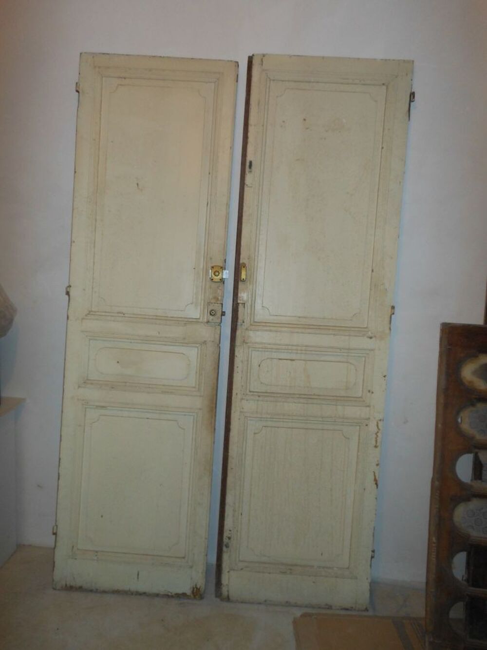 Porte Pali&egrave;re XVIII 2 vantaux avec imposte 126*290 Bricolage