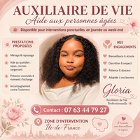   Auxiliaire de vie ? Aide aux personnes dépendantes 