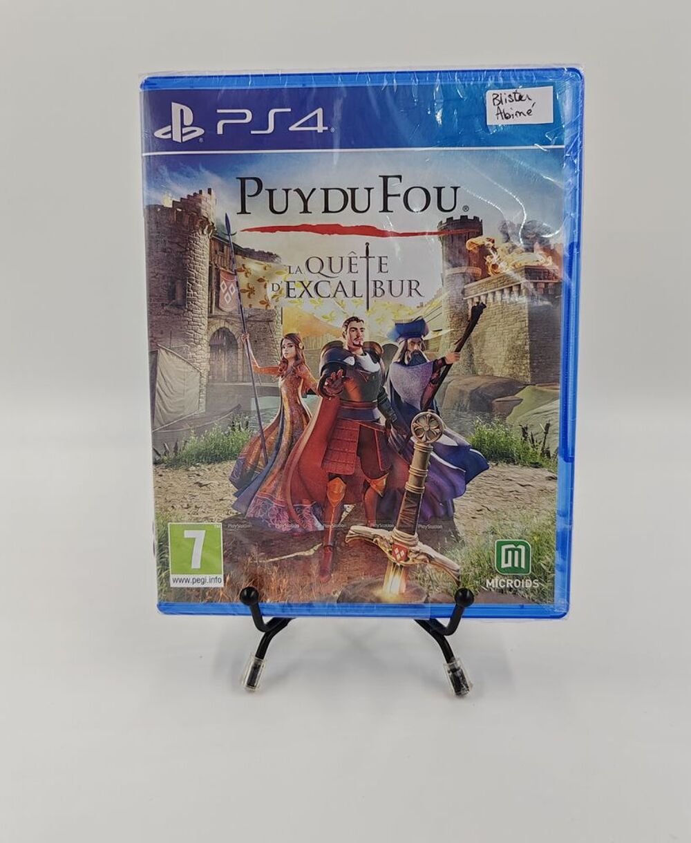 Jeu PS4 Playstation 4 Puy du Fou La Qu&ecirc;te d'Excalibur neuf Consoles et jeux vidéos