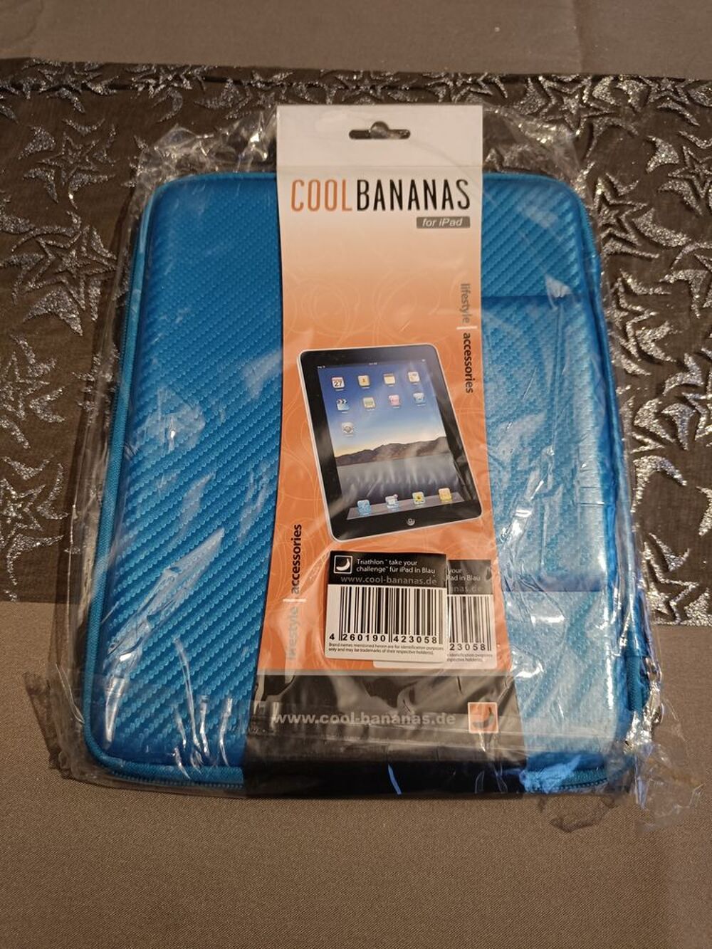 Housse rigide Cool Bananas pour Ipad - Bleu Mat�riel informatique
