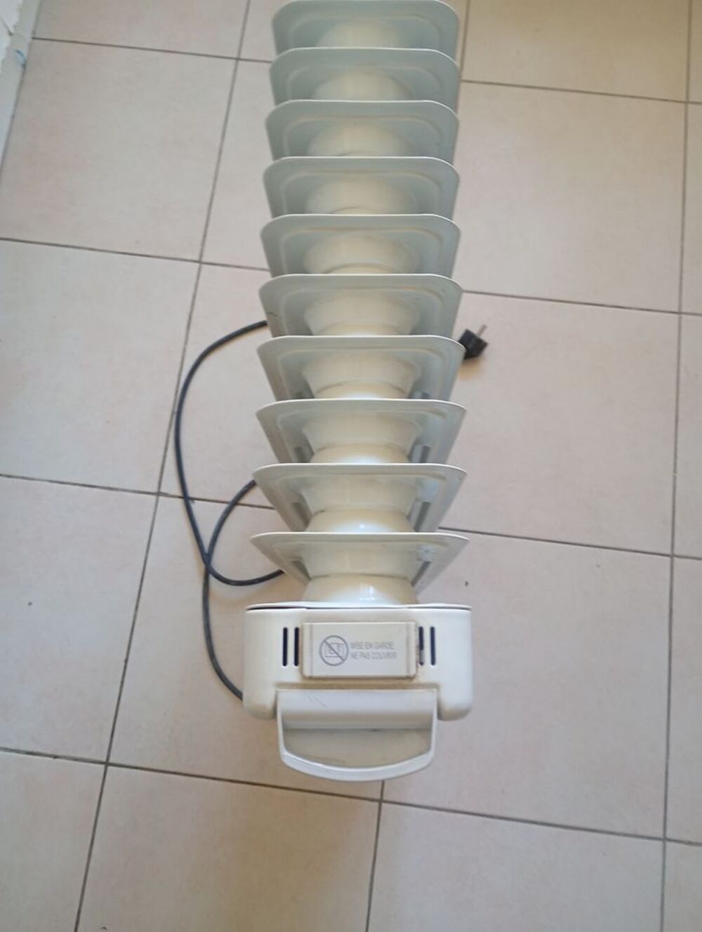 Radiateur d'appoint a bain d'huile Exceline Electroménager