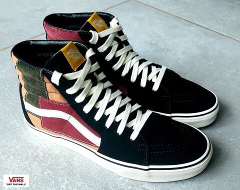 BASKETS VANS SK8-HI PATCHWORK CORDUROY 60 Armeau (89)