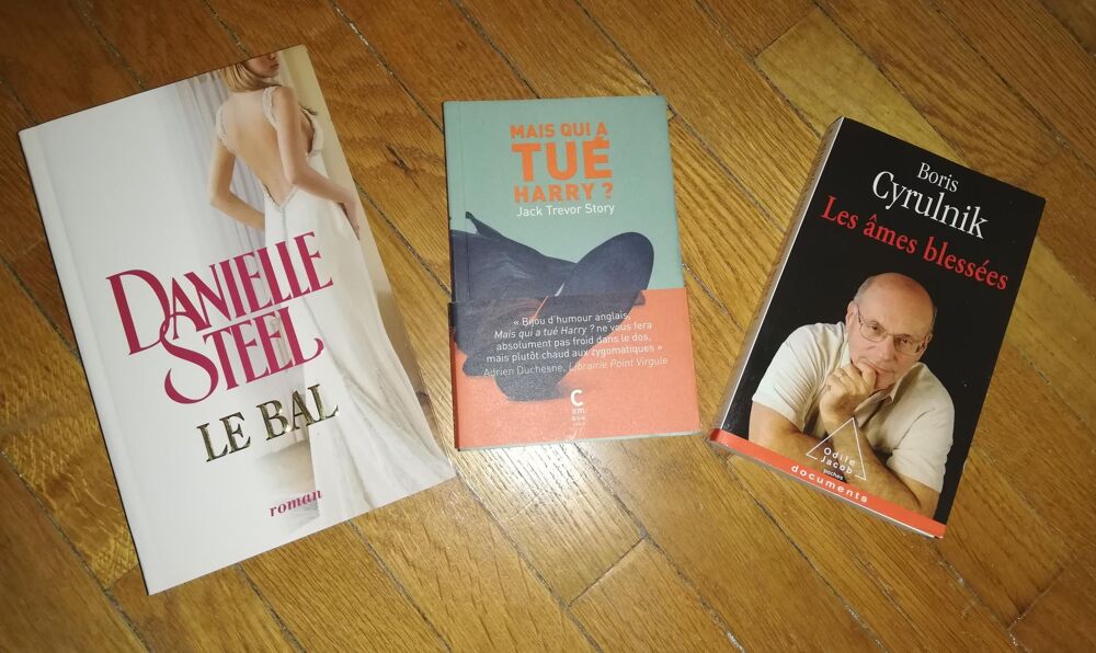 Lot de 3 livres. Livres et BD