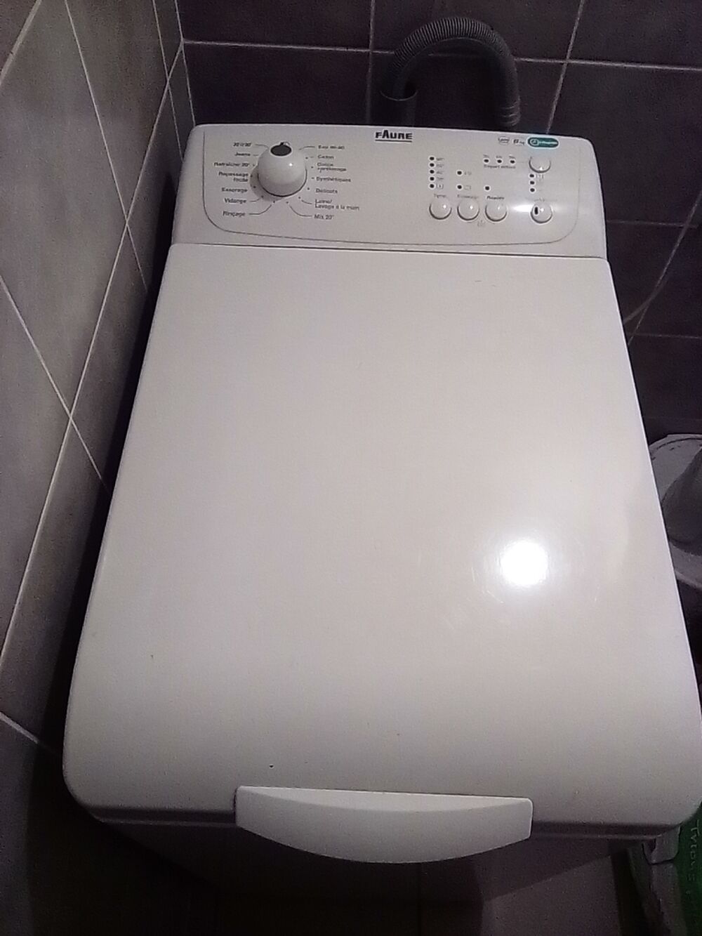 Lave-linge top Faure blanc Electroménager