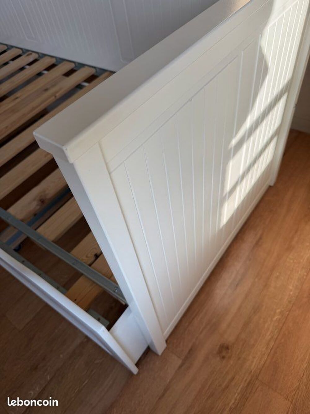 Lit banquette HEMNES IKEA blanc 2 places Meubles