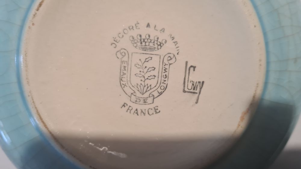 COUPELLE " 54 VILLERS LA MONTAGNE?" Fa&iuml;ence de Longwy 