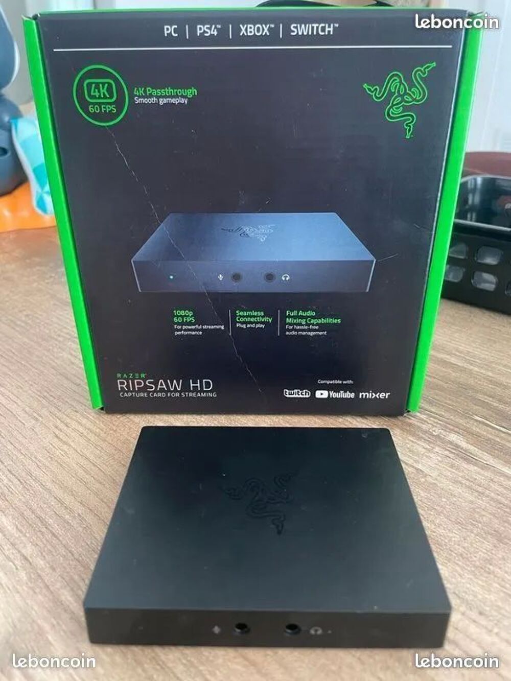 Boitier d'acquisition Razer Matériel informatique
