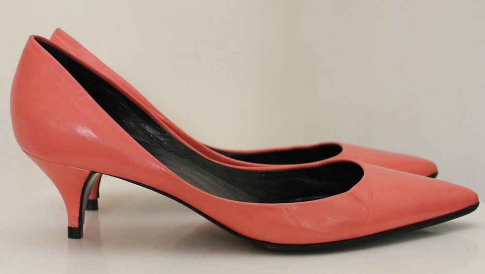 Escarpins cuir rose PIERRE HARDY 37.5 Fr Chaussures
