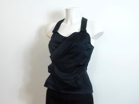 Blouse/ Top/ Tee Shirt Noir Bretelles Crois�es dans dos-Nuan 90 Paris 15 (75)