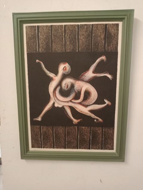 Tableau abstrait contemporain sign 70 Nice (06)