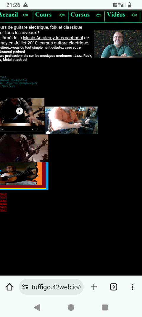 Cours de guitare électrique 0 56000 Vannes
