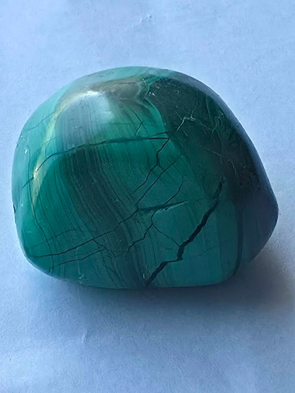Pierre de Malachite Naturelle Polie-Katanga 37g 