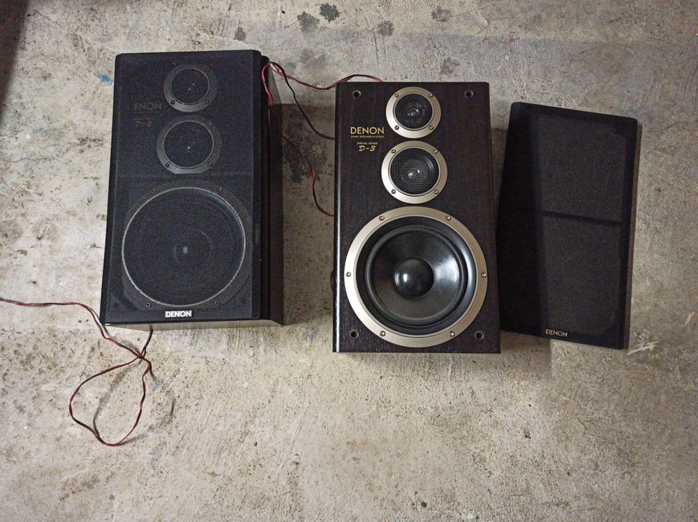 deux enceintes Denon D3 ann&eacute;e 1990 Audio et hifi