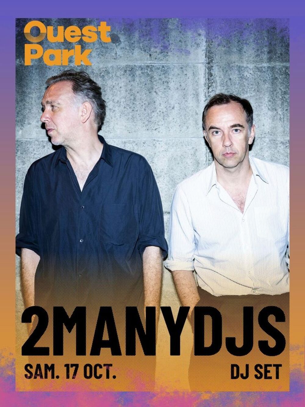 2 billets le festival Ouest Park samedi 17 octobre au Havre Billetterie
