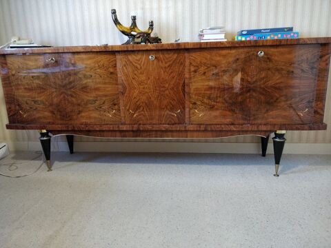 SAM compl�te Meubles Ann�e 1984 en bois vernis. 600 M�zi�res-sur-Seine (78)